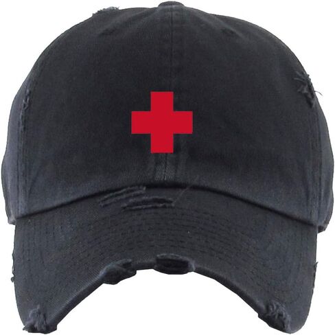 Lifeguard Vintage Baseball Cap Embroidered Cotton Adjustable Distressed Dad Hat in Kuwait