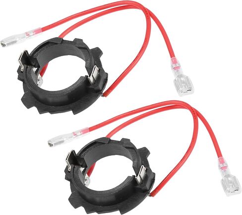 UXCELL 2PCS H7 LED LED مصابيح المصباح BASE ADAPTIONS المقبس المقطع المقطع الملائم لفولكس واجن GTI 2006-2019 in Saudi Arabia