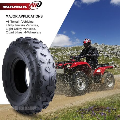 Wanda 2 ATV Tires 19x7-8 19x7x8 Polaris Ranger RZR170 Can Am DS70/90 Front P330 in Saudi Arabia