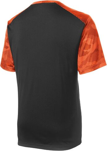 Mafoose Mens Digital Camo Hex Colorblock Moisture Wicking Athletic Training T-Shirt in Saudi Arabia