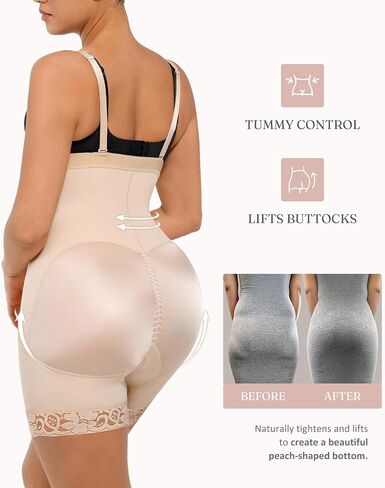 FeelinGirl Fajas Post Surgery Compression Garment Tummy Control Shapewear for Women Butt Lifter Body Shaper in Saudi Arabia
