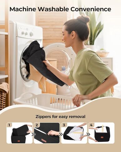 Dog Car Seat for Large Medium Dogs, Pet Car Seat Under 55 lbs or 2 Puppies, Removable Washable Pets Travel Booster Bed for Automotive Backseat with Comfy Thick Cushion, 2 Safety Leashes(Black/Gray) in Kuwait