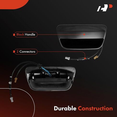 مقبض مقبض الباب الخلفي A-premium متوافق مع Nissan Versa 2007 2008 2008 2010 2011 ، Preped Black ، استبدل# 90606-YC035 ، 90606-EL00C in Saudi Arabia