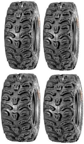 مجموعة كاملة من Kenda Bear Claw HTR شعاعي (8ply) 26x9-12 و 26x11-12 ATV الإطارات (4) in Saudi Arabia