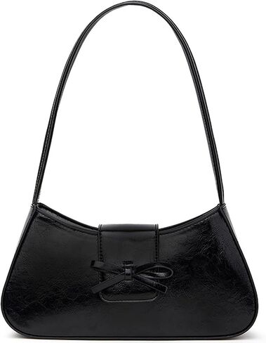Shoulder Bags for Women Red Purse Burgundy Purse Coquette Bow Purse Trendy Red Shoulder Bag Leather Hobo Handbag in Saudi Arabia
