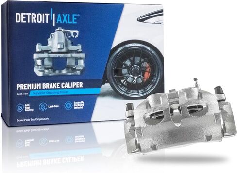 Detroit Axle - Front Right Brake Piper for 07-09 Lincoln Navigator Ford Expedition ، Passenger Side Disciper Caliper w/Bracket 2007 2008 2009 in Saudi Arabia