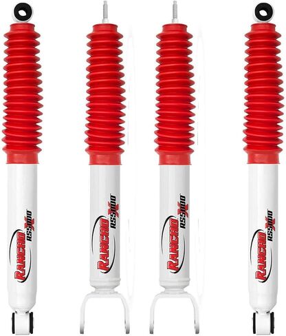 Rancho RS5000X Gas Shocks set compatible with 99-06 Chevrolet Silverado 1500 4WD with 5-6" lift kits in Saudi Arabia