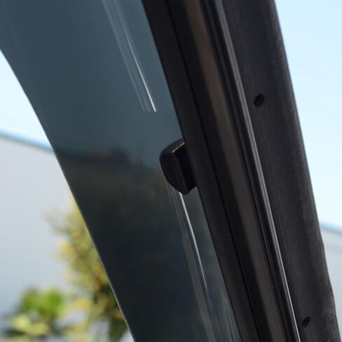 FREEMOTOR802 Tape-on Window Visors Compatible with 1988-1991 Honda Civic Sedan DX LX, Side Wind Deflectors Rain Guards Vent Visors, Slim Style Smoke Tinted PC Injection 4 Pieces in Saudi Arabia