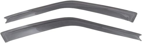 FREEMOTOR802 Tape-on Window Visors Compatible with 1988-1991 Honda Civic Sedan DX LX, Side Wind Deflectors Rain Guards Vent Visors, Slim Style Smoke Tinted PC Injection 4 Pieces in Saudi Arabia