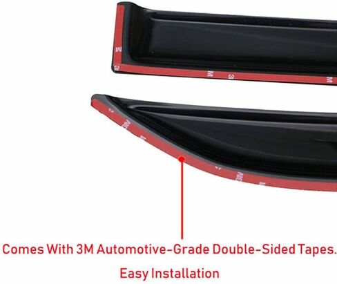 4pcs Window Deflector Fit for Hy-un-dai Genesis 2009 2010 2011 2012 2013 2014 Window Visor Rain Guards in Saudi Arabia