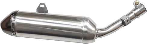 35mm Exhaust Muffler Silencer for Head Pipe 150cc 200cc 250cc Vertical Engine Dirt Pit Bike Scooter Motorcycle Motorbike Street Sport Bikes in Saudi Arabia