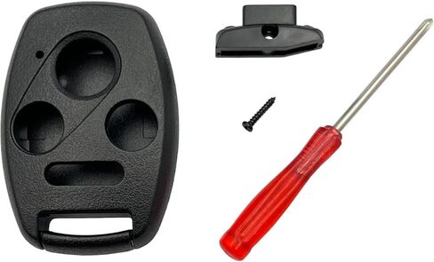 Key Fob Shell Case Replacement for Honda Accord Civic EX Pilot Key Fob Cover with Screwdriver (Pink) in Kuwait