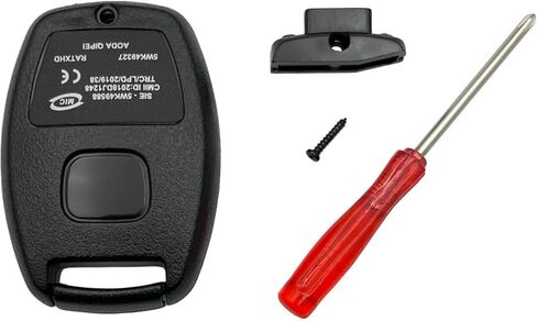 Key Fob Shell Case Replacement for Honda Accord Civic EX Pilot Key Fob Cover with Screwdriver (Pink) in Kuwait
