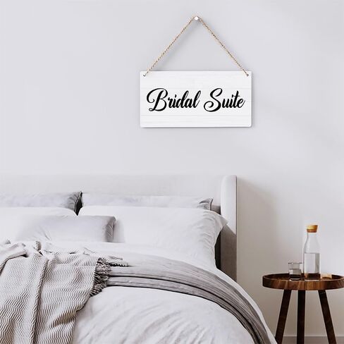 Rustic Wedding Sign Just Married, Engagement Wedding Photo Props Sign, Weddings Decor Stuff Engagement Party Decorations 12x6 Inches (White) in Saudi Arabia