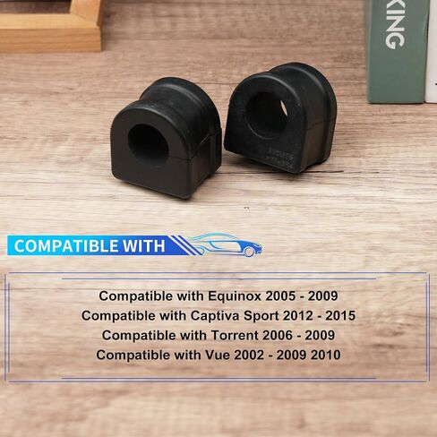 Rldym Suspension Stabilizer Bar Bushing Kit K200333 for Equinox 2005-2009, Captiva Sport 2012-2015, Pontiac Torrent 2006-2009, Saturn Vue 2002-2010 in Saudi Arabia