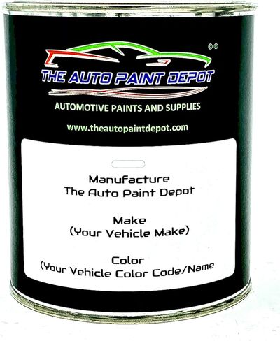 Auto Paint Depot Touch Up Paint for Buick Lucerne-Cyber Gray Metallic 57U/WA637R (All Years) One Ounce with Clear Coat in Saudi Arabia