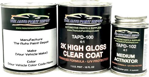 Auto Paint Depot Touch Up Paint for Buick Lucerne-Cyber Gray Metallic 57U/WA637R (All Years) One Ounce with Clear Coat in Saudi Arabia