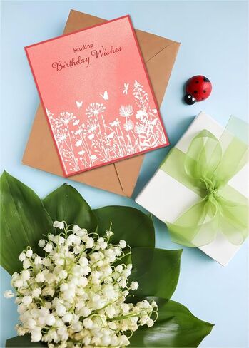 Arbuya 4pcs/Set Dandelion Lavender Flowers Leaves Stamps Rubber Clear Stamp/Seal Scrapbook/Photo Decorative Card Making Clear Stamp in Kuwait