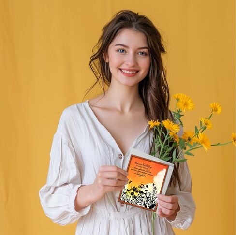 Arbuya 4pcs/Set Dandelion Lavender Flowers Leaves Stamps Rubber Clear Stamp/Seal Scrapbook/Photo Decorative Card Making Clear Stamp in Kuwait