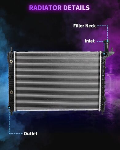 المبرد الألومنيوم لبويك لصالح جيب 2008-2017 لشيفروليه ل Traverse 2009-2017 لـ GMC for Acadia 2007-2016 استبدال 13007 in Kuwait