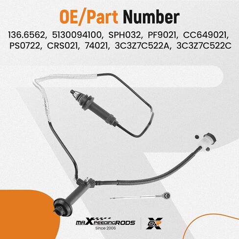 MaxPeedingRods MAXPEEDINGRODS Master Master Master و Slave Cylinder Master for 1999-2004 Ford F-250 Super Duty ، F-350 Super Duty ، F-450 Super Duty ، F-550 Super Duty ، 6.0L 7.3L ، CC649021 ، PS07222 in Saudi Arabia