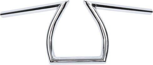 TCMT Drag 1" Z Bars Pullback Handlebars Fits For Honda Yamaha Suzuki Kawasaki Triumph BSA Indian Victory Choppers Bobbers Custom Applications with 1" Bars in Saudi Arabia