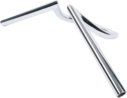 TCMT Drag 1" Z Bars Pullback Handlebars Fits For Honda Yamaha Suzuki Kawasaki Triumph BSA Indian Victory Choppers Bobbers Custom Applications with 1" Bars in Saudi Arabia