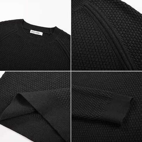 GRACE KARIN Women's Merino Wool Blend Sweater Fall Fashion 2025 Long Sleeve Crewneck Classic Business Casual Pullover in Saudi Arabia