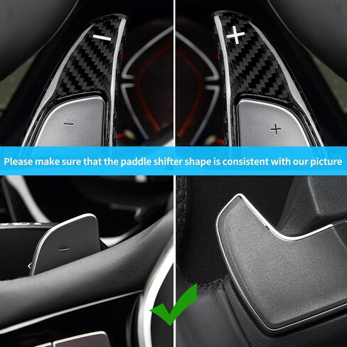 T-Carbon Carbon Carbon Fiber Paddle متوافق مع BMW 3 4 5 6GT 7 8 G10 G12 G30 G38 ، X3 X4 X5 X7 M5 M8 Z4 ، Shifter Paddle Toyota Supra A90 (2020 2021) ، Black in Kuwait