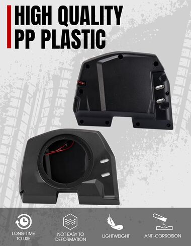 A & UTV PRO Rear Roof Speakers Pods for Polaris General 1000 2020-2025 Accessories 6.5" Speaker Mount Pods System Panel Replace #2637784#2637785 in Saudi Arabia