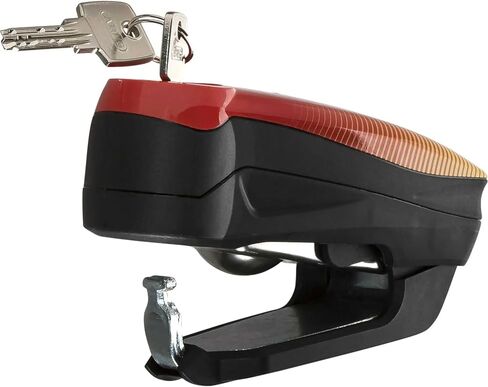 Abus 7000 Rs 1 Sonic Red - قفل القرص الثقيل مع صوت المنبه الأحمر in Saudi Arabia