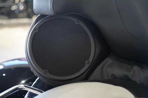 Motorcycle Black Rear Speaker Mesh Gilles Gills Cover Fit for Harley Touring FLHT Street Electra Glide Road Glide 1996-2013 in Saudi Arabia