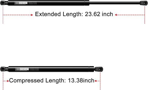 2PCS PM3082 يدعم رفع Hatchback لفورد Focus 2012-2018 الفقس الخلفي غازات الباب الينابيع المشحونة STRUTS STAMSS DISMERS 8M51A406A10AC ، BM51A406A10AE ، SG204076 in Saudi Arabia