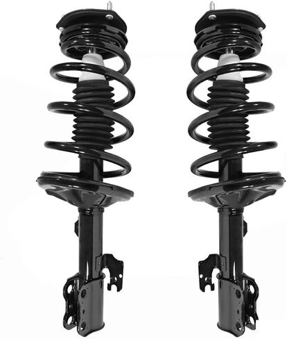 COMPLETESTRUTS - Front Quick Complete Strut Assemblies with Coil Springs Replacement for 2004-2006 Toyota Sienna - Set of 2,Black,Quick Complete Strut Assembly in Saudi Arabia