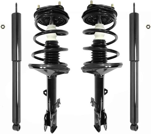Front Quick Complete Struts Assembly & Rear Shocks Absorbers Replacement for 2001-2005 Toyota RAV4 FWD (Set of 4) in Saudi Arabia