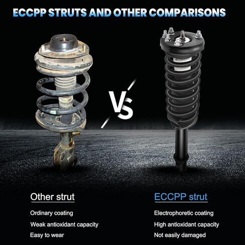 ECCPP 2pcs Front Pair Complete Strut Assembly Shock Absorber for 2003-2007 for Honda for Accord 172123 set of 2 in Saudi Arabia