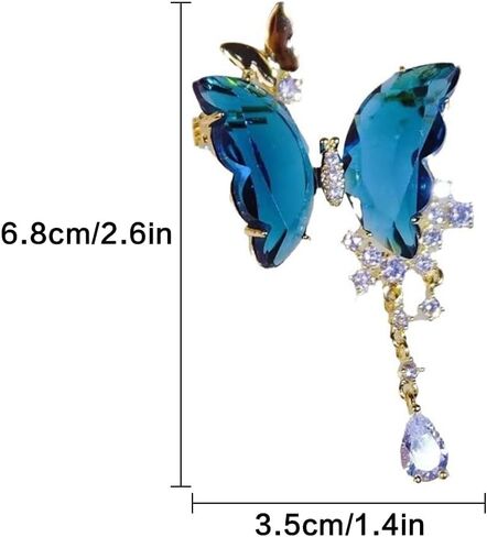 Elegant Floral Brooch Pins for Women - Stylish Personalized Design Rhinestone Lapel Pin Jewelry for Ladies Flower Sweater Scarf Coat Dress Brooches and Pins for Women in Kuwait