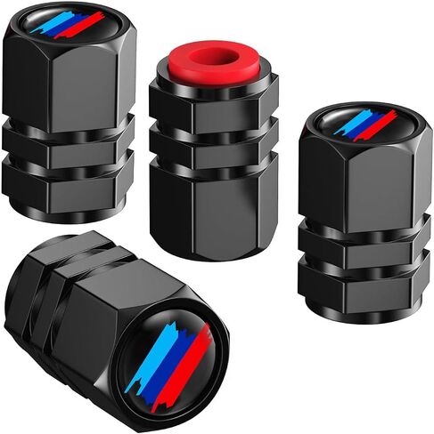 4 حزمة CAR CAR TIRE VALVE CATS ، و ALOUNIUM ALOUMONIM Air Valve CAP متوافق مع Mini Cooper S Countryman S Clubman S ، Universal for Cars ، سيارات الدفع الرباعي ، الدراجات ، الشاحنات وملحقات الدراجات النارية in Kuwait
