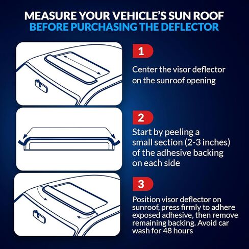 3mm 880mm 34.6" Sunroof Car Wind Deflector Deflecting Noise Rain Windy Weather | Dark Smoke | Set of 1 | Waterproof Moonroof Visor Compatible with 2011-2016 Hyundai Elantra in Saudi Arabia
