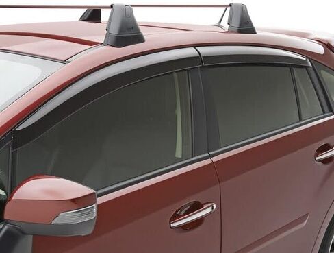 Subaru OEM New 2012-2020 Compatible Impreza WRX 4-D Window Deflector Rain Guards E3610FJ860 in Saudi Arabia