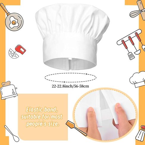 6 Pcs Halloween Chef Costume Include Chef Hat White Apron Red Purple Bow Tie Fake Nose Self Adhesive Beard and Eyebrows Wooden Spoon Swedish Costume for Adult Baker Cosplay Party in Saudi Arabia