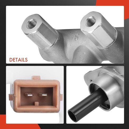 A-Premium Brake Master Cylinder with Reservoir and Sensor Compatible with Hyundai Models - Elantra 2006-2010 - Replace# 58510-2H000, 585102H000 in Saudi Arabia