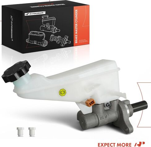A-Premium Brake Master Cylinder with Reservoir and Sensor Compatible with Kia Vehicles - Forte 2019 2020 2021 2022 2023 2024 in Saudi Arabia