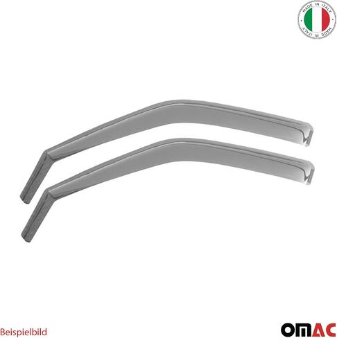 OMAC Window Visor Vent Rain Guard for Mercedes M Class ML350 W164 2005-2011 Smoke in Saudi Arabia