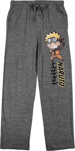 BioWorld Naruto Shippuden Chibi Naruto Heather Gray Sleep Pants in Saudi Arabia