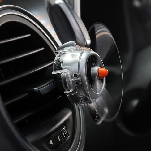 INEBIZ Car Air Freshener Vent Clip, Propeller Aromatherapy Diffuser, with 5-piece Long Lasting Scent Refill, Automotive Interior Accessories Universal for Men & Women in Kuwait