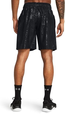 UNDER ARMOUR UA Woven Emboss P24 Black Shorts in Saudi Arabia