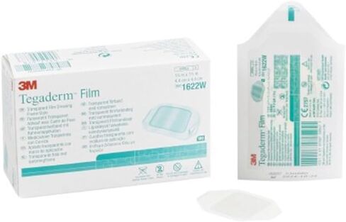 3M Tegaderm Transparent Dressing 1.75" X 1.75" Sterile Waterproof - Model 1622w in Saudi Arabia