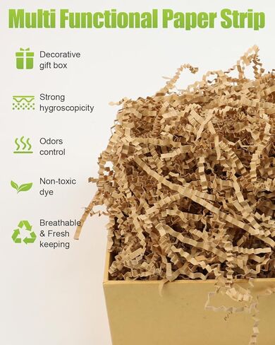 Raissily 10.5 أوقية/300 جرام مقطوعة الورق مقطعة حشو ، تعبئة وسادة العشب لعيد الميلاد الذكرى السنوية in Kuwait