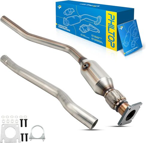 PHILTOP Catalytic Converter Direct-Fit Compatible with Chrysler, Dodge 2001-2007 Town & Country/Grand Caravan 3.8L/3.3L, 2001-2007 Caravan 3.3L, 2001-2003 Voyager 3.3L Replace# 16187 (EPA Compliant) in Saudi Arabia